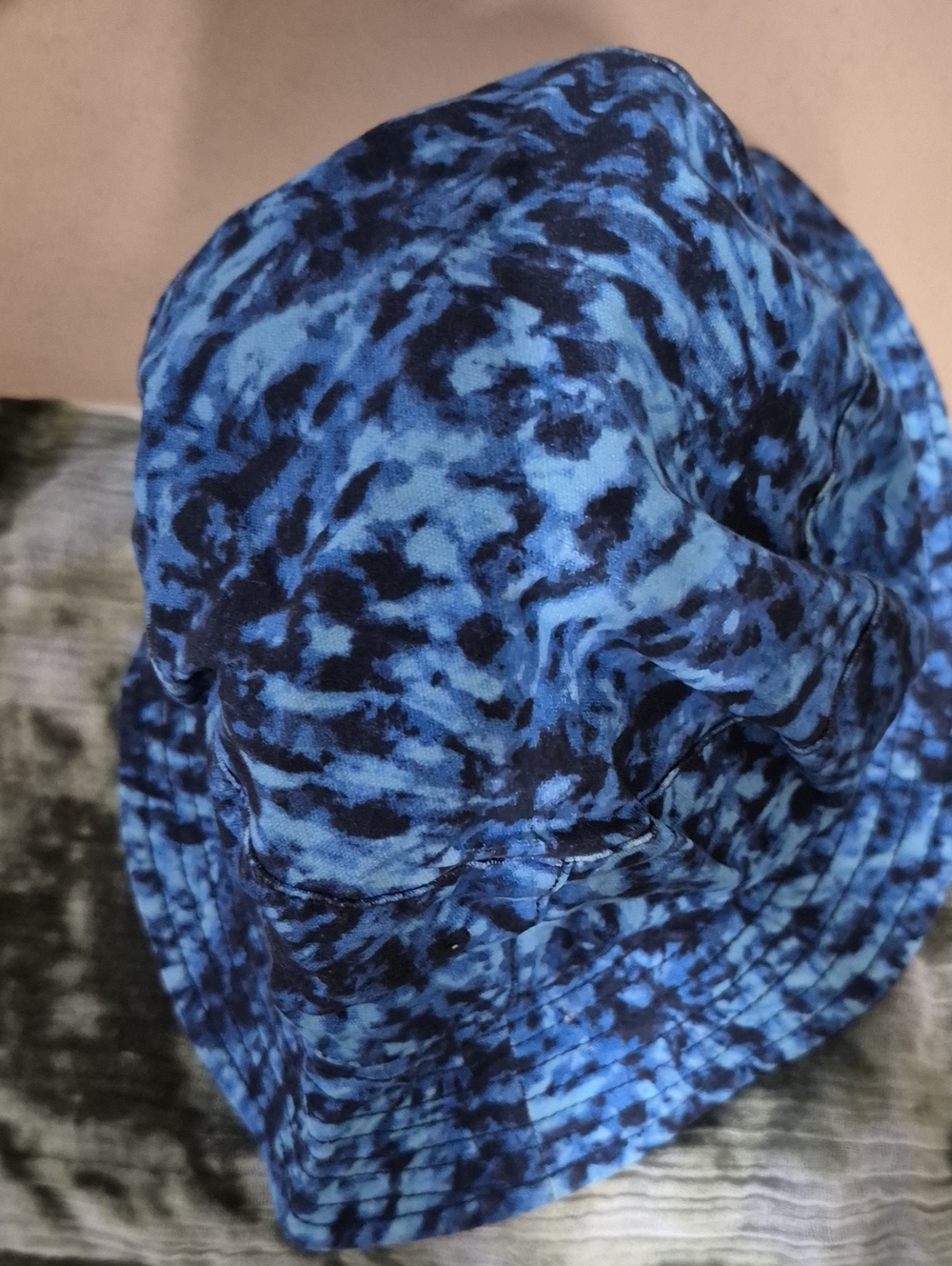 Old Navy Blue Tie-Dye Bucket Hat